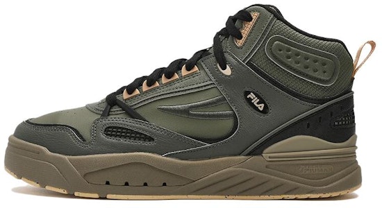 FILA スラムミッド スケシュー (緑/黒) F12M341212FBT Buy FILA スラムミッド スケシュー (緑/黒) F12M341212FBT