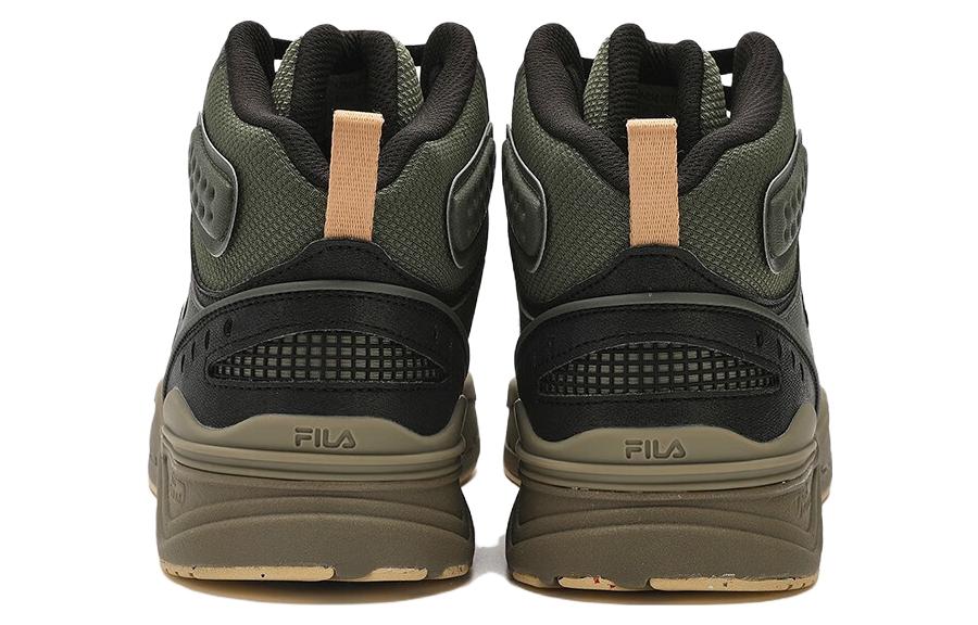 Shop FILA Slam Mid 滑板鞋 '绿黑' F12M341212FBT