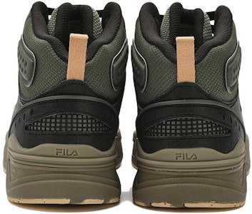 FILA スラムミッド スケシュー (緑/黒) F12M341212FBT Shop FILA スラムミッド スケシュー (緑/黒) F12M341212FBT