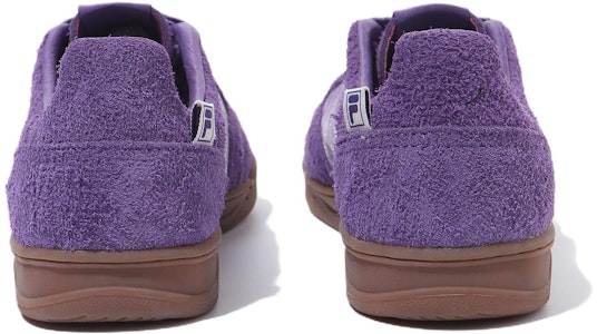 FILA斐乐 Slantshot 98/23 防滑 低筒 板鞋 男女同款 紫色 Shop FILA斐乐 Slantshot 98/23 防滑 低筒 板鞋 男女同款 紫色