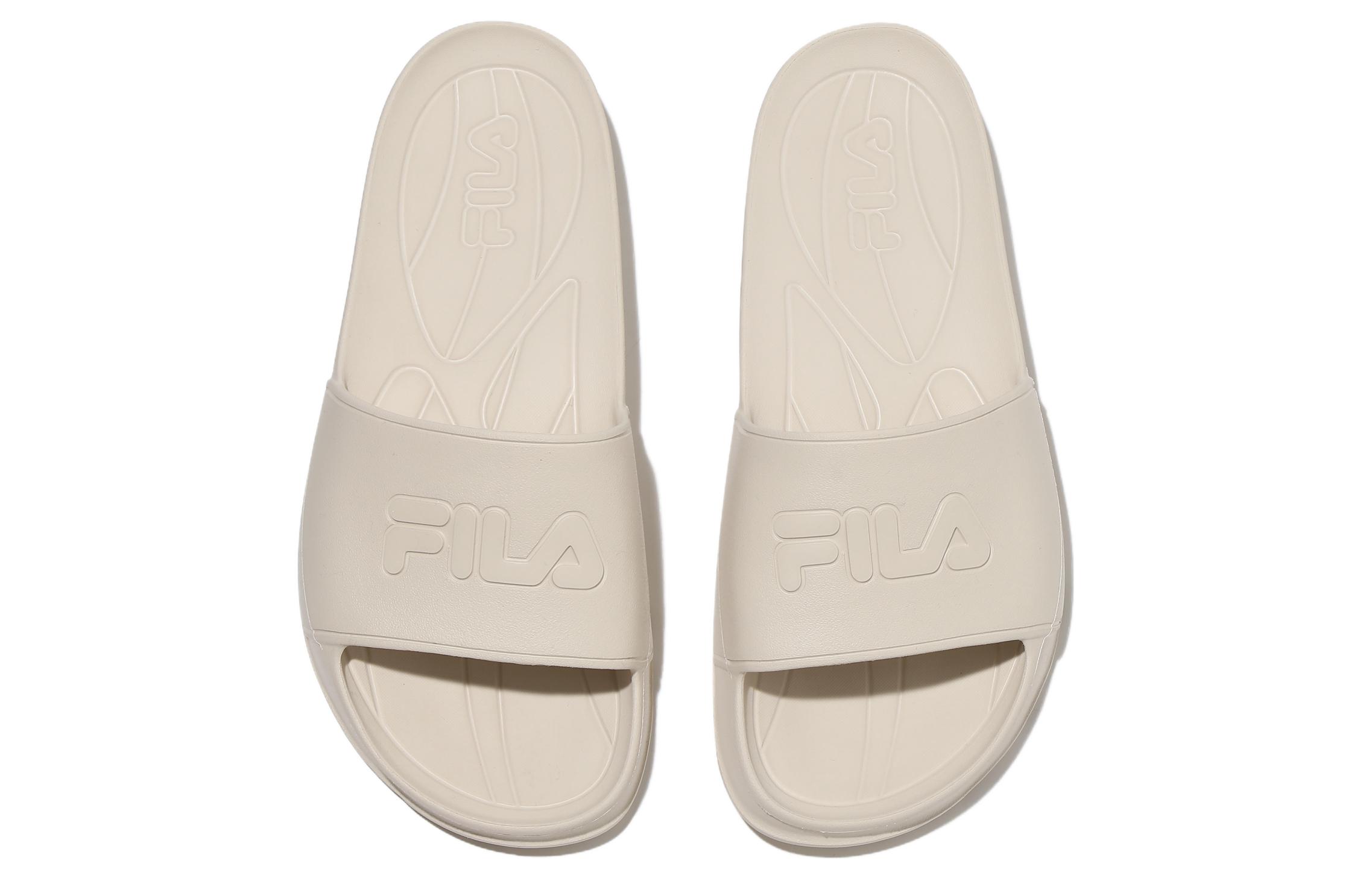 Shop FILA Slick Slide 'Beige Korean Edition' 1SM01971F_920