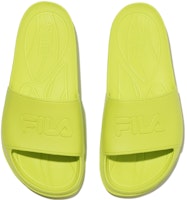 FILA斐樂 Slick Slide 運動拖鞋 男女同款 黃色 韓版 Shop FILA斐樂 Slick Slide 運動拖鞋 男女同款 黃色 韓版