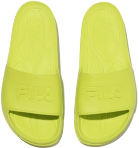 휠라 슬릭 슬라이드 '옐로우 한국 에디션' (71 characters) 1SM01971F_300 Shop 휠라 슬릭 슬라이드 '옐로우 한국 에디션' (71 characters) 1SM01971F_300