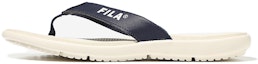 Buy FILA Slick Song 2022 Selipar Sukan Kasual Unisex Putih Biru Versi Korea 1SM01922E_147