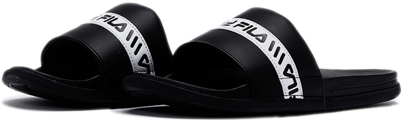 휠라 슬릭텐더 '블랙' 1SM00557_001 Lookbook 휠라 슬릭텐더 '블랙' 1SM00557_001