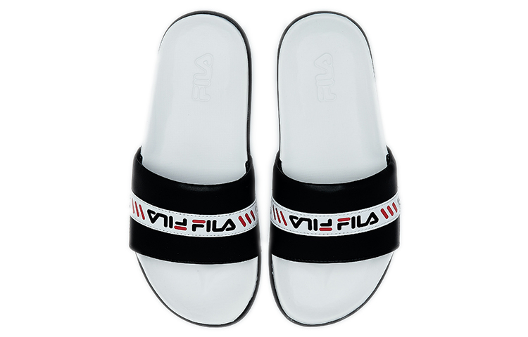 Shop 휠라 슬릭텐더 '화이트 블랙' 1SM00557_112