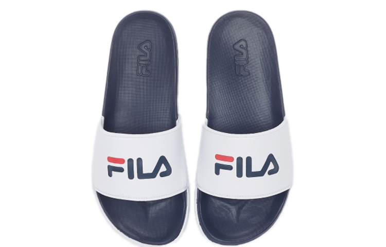 Shop FILA Badeschlappen ''Weiß Blau'' 1SM00564_422