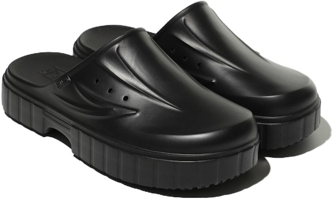 휠라 슬라이드 '블랙 에디션' (Fila Slide 'Black Edition') 1SM01984F_001 Lookbook 휠라 슬라이드 '블랙 에디션' (Fila Slide 'Black Edition') 1SM01984F_001
