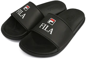 Order Fila 斐樂 運動拖鞋 黑 韓版