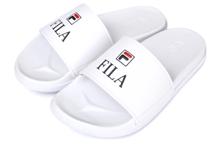 Order Fila 斐樂 運動拖鞋 白 韓版