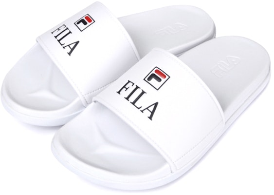 FILA Slides 'Korean Edition White' 1SM00730_112 Order FILA Slides 'Korean Edition White' 1SM00730_112