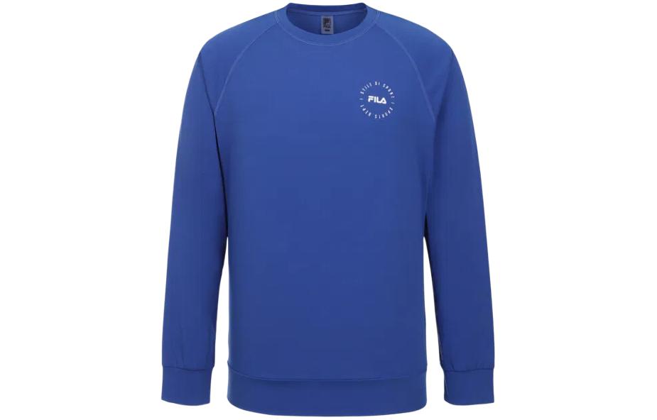 FILA Slim Fit Crew Neck Sweatshirt Long Sleeve Blue FS2RTG2403M-NBE
