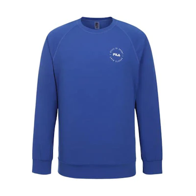 FILA Slim Fit Crew Neck Sweatshirt Long Sleeve Blue FS2RTG2403M-NBE