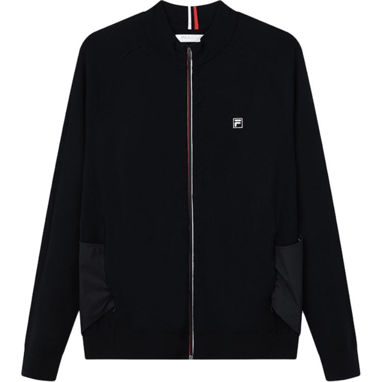 FILA Slim Fit Zip-Up Jacket in Legendary Blue A11M215407F-NV