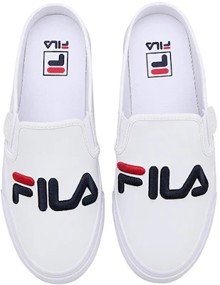 FILA Slip-On 'Putih Nyaman' FS1SIB1130X_WWT Shop FILA Slip-On 'Putih Nyaman' FS1SIB1130X_WWT