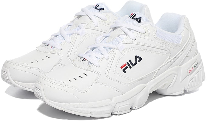 FILA斐樂 一腳蹬休閒 跑步鞋 男女同款 白 韓版 Lookbook FILA斐樂 一腳蹬休閒 跑步鞋 男女同款 白 韓版