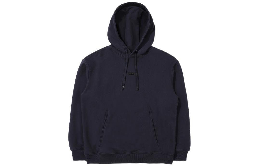 FILA Slit Pocket Hoodie Ink Navy Pullover Casual韩版 Style FS2POE1102X-INA