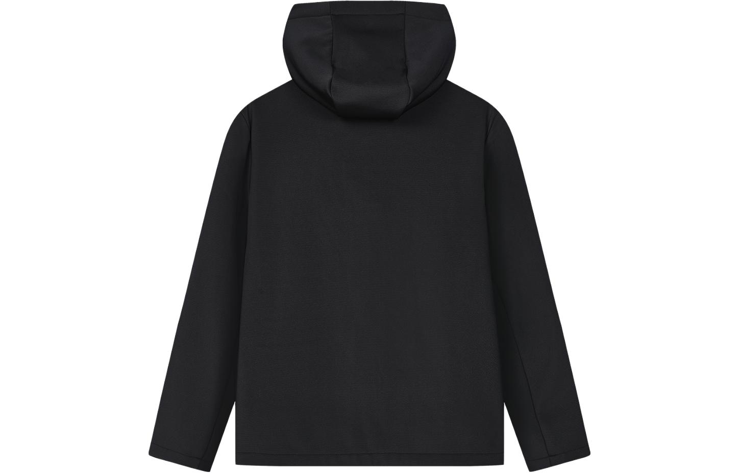 Lookbook FILA ソリッドブラックニットフーディージャケット - カジュアルスタイル F11M412503F-BK