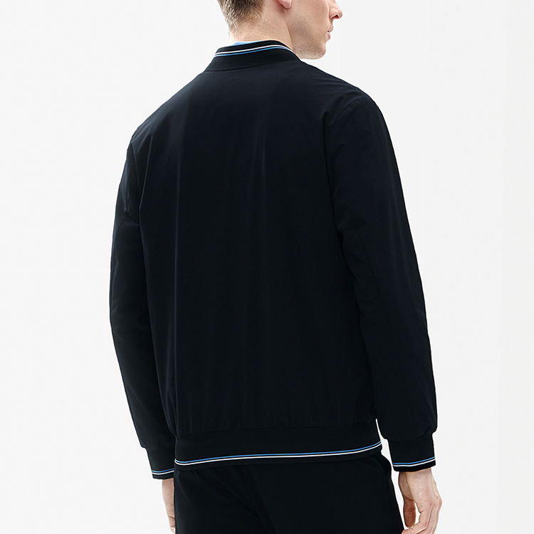 Purchase FILA 纯黑色商务休闲编织夹克 F11M222702F-BK