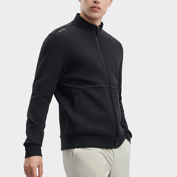 Details for FILA纯黑色拉链立领长袖夹克 F11M342504FBK