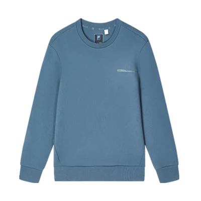 FILA Solid Color Crewneck Pullover Sweatshirt F11M342202F-BU