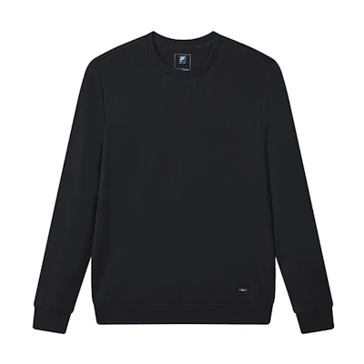 FILA Solid Color Crewneck Sweatshirt in Legendary Blue F11M132202F-NV