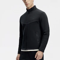Details for FILA Solid Color Fitness Knit Jacket in Deep Black A11M411507F-BK