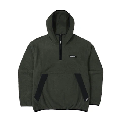 FILA Solid Color Green Pullover Hoodie Long Sleeve FS2POF4132X-DOV