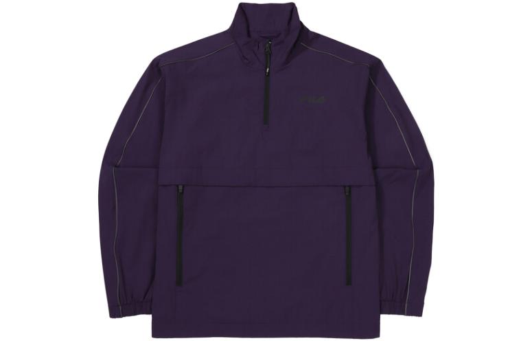 FILA Solid Color High-Neck Zip Jacket Purple FS2JKF3202M-DPU