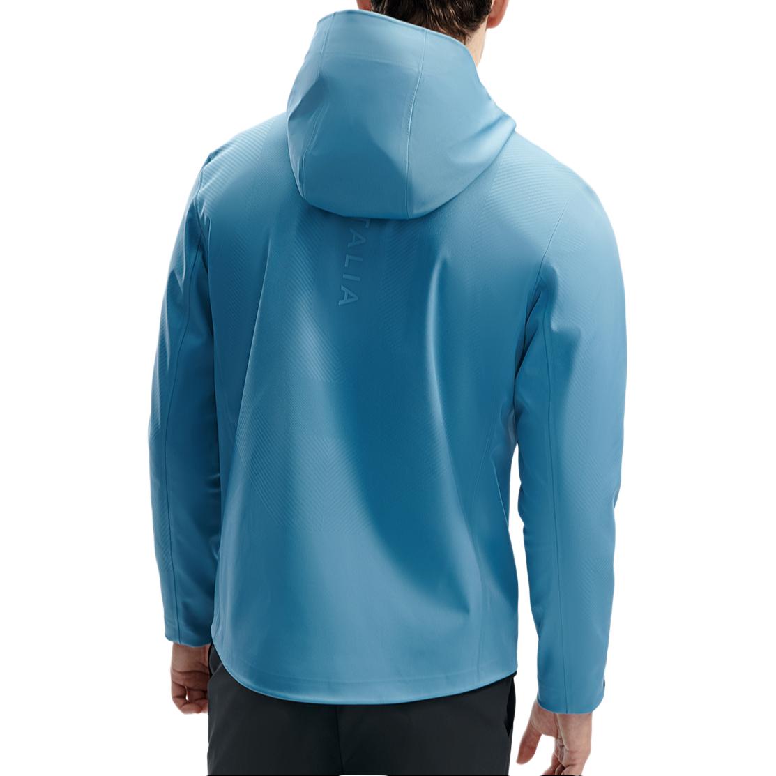 Details for FILA 純色連帽休閒織布外套 夢幻藍 F11M412703F-BU