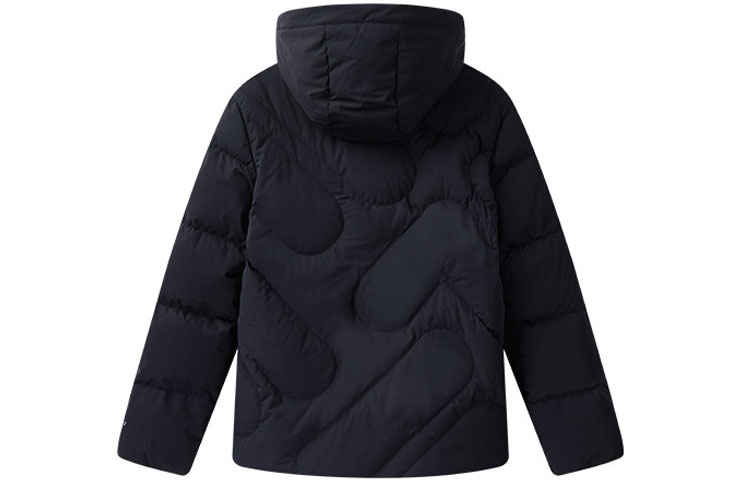 Lookbook FILA Jaket Down Solid Hoodie Warna Biru Legendaris F61M148925FNV