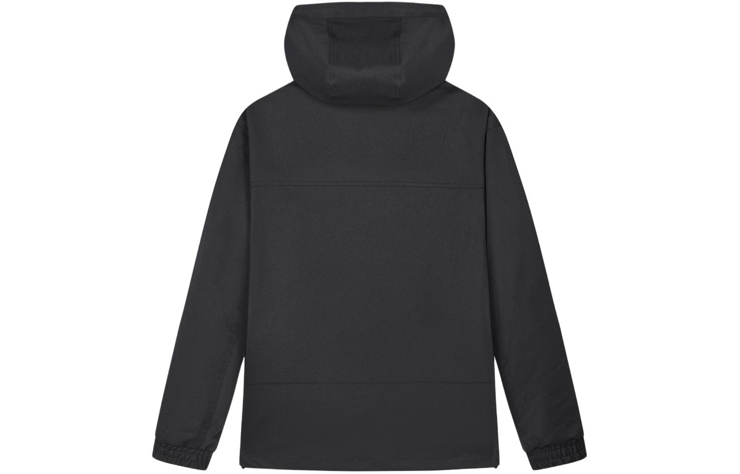 Lookbook FILA 素色連帽休閒梭織外套 - 簇黑 F11M418706F-BK