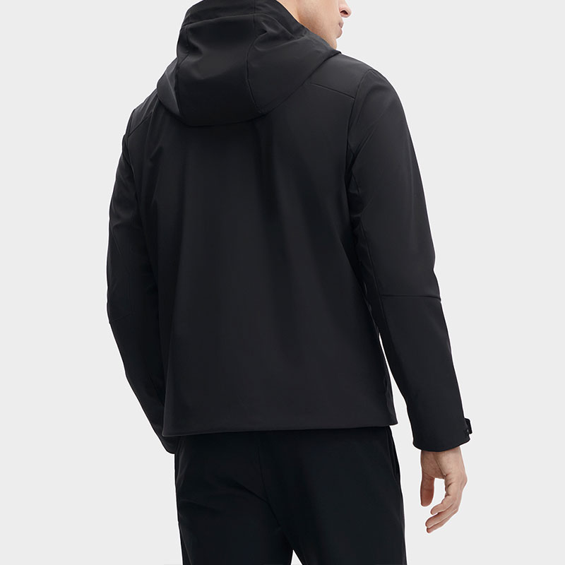 Purchase FILA纯色连帽梭织夹克 黑色 F11M342702F-BK