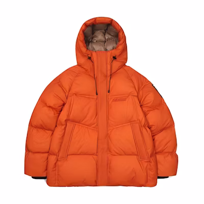 FILA Solid Color Hooded Zip Slim Fit Long Sleeve Down Jacket FS2DJF4132X-BTO