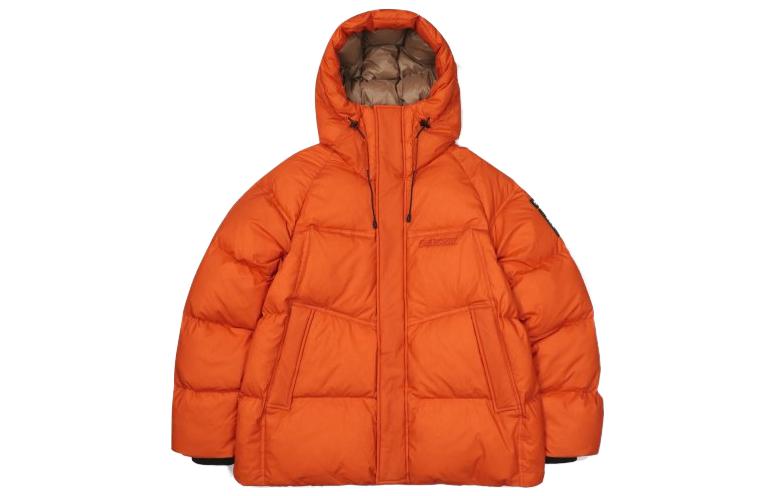 FILA Solid Color Hooded Zip Slim Fit Long Sleeve Down Jacket FS2DJF4132X-BTO 圖 2