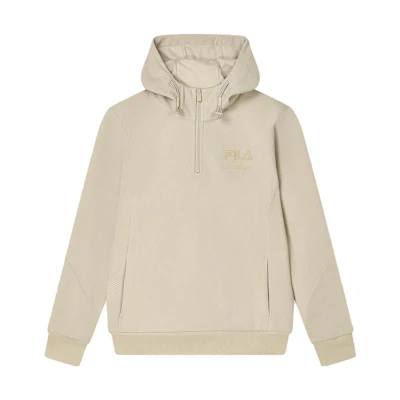 FILA Solid Color Hoodie Plateau Yellow F11M348224F-YE