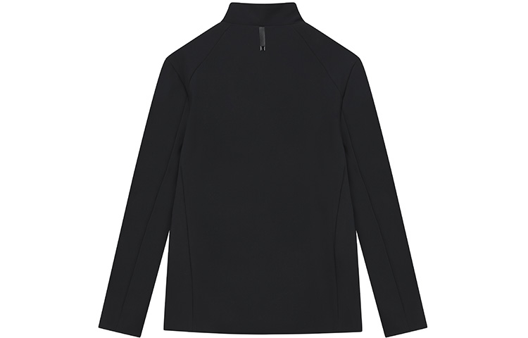 FILA Solid Color Knit Sports Jacket Black F11M212508FBK 圖 3