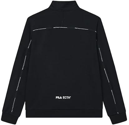 FILA纯色立领拉链休闲夹克长袖 F11M329502F-BK Lookbook FILA纯色立领拉链休闲夹克长袖 F11M329502F-BK