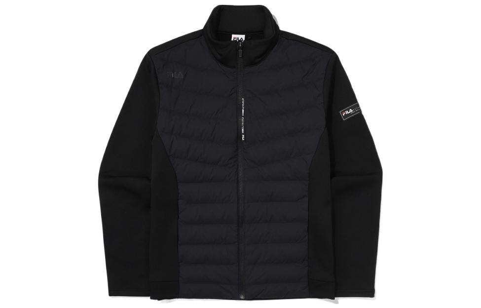FILA Solid Color Track Jacket Black FS2DJE4201M-BLK
