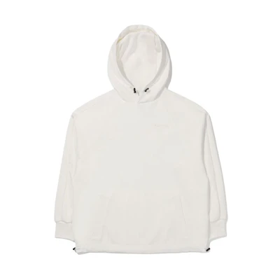 FILA Solid Color White Pullover Hoodie Long Sleeve Sweatshirt FS2POE1183X-WHI