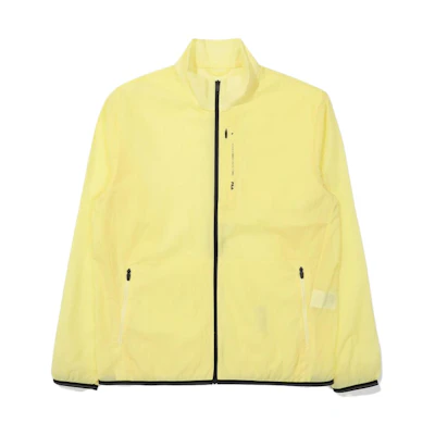 FILA Solid Color Windproof Zip-Up Jacket - Yellow FS2JKE2201X-LYE