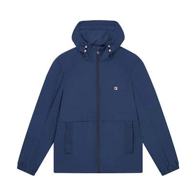 FILA Solid Color Woven Jacket Indigo Blue F11M331702F-DB
