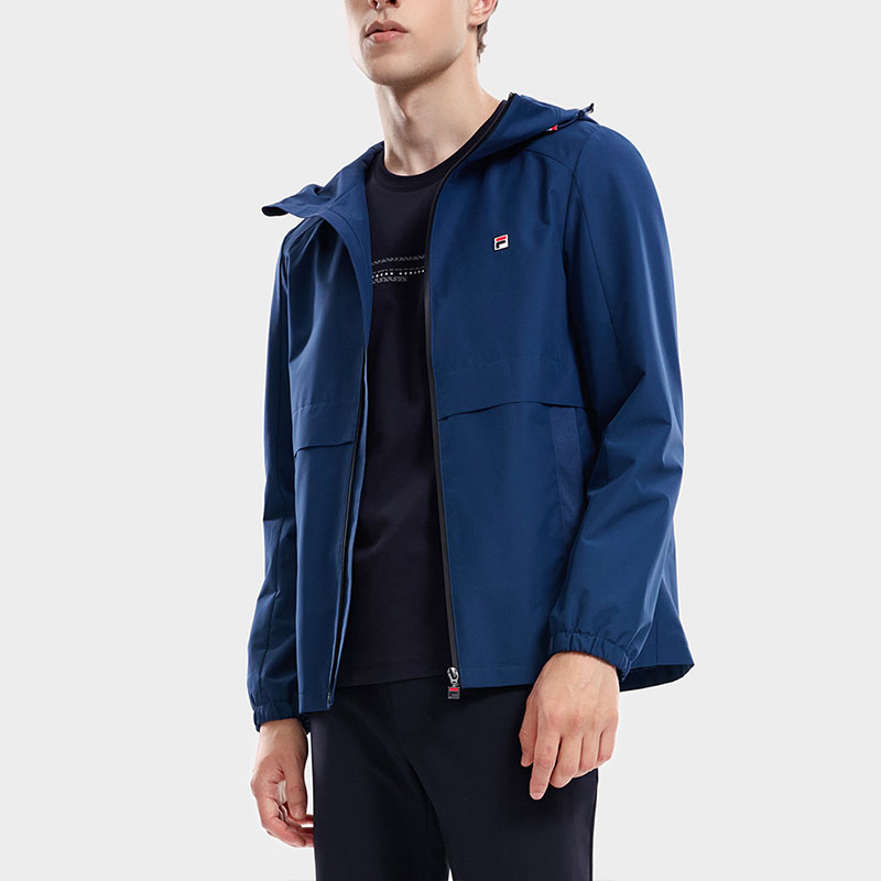 Details for FILA纯色织物夹克靛蓝蓝色 F11M331702F-DB