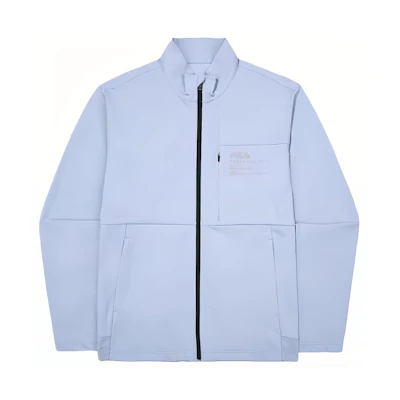 FILA Solid Color Zip-Up Jacket Light Blue FS2FTG2206M-HBU
