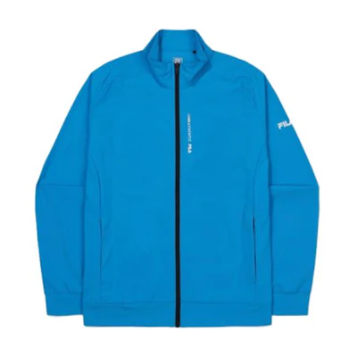 FILA Solid Color Zip-Up Jacket with Stand Collar FS2FTF2201M