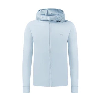 FILA Solid Golf Knit Hoodie Jacket Sky Blue A11M325507F-LB