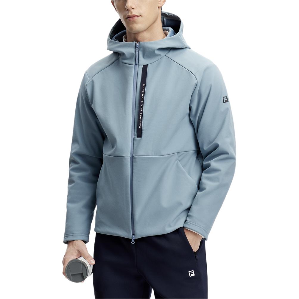 Order FILA 星灰蓝色连帽健身织物夹克 A11M411712F-BU