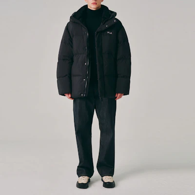 FILA Hoodie Jaket Unisex Hitam Logo Bordir Ritsleting Solid FS2DJE4107X-BLK Purchase FILA Hoodie Jaket Unisex Hitam Logo Bordir Ritsleting Solid FS2DJE4107X-BLK