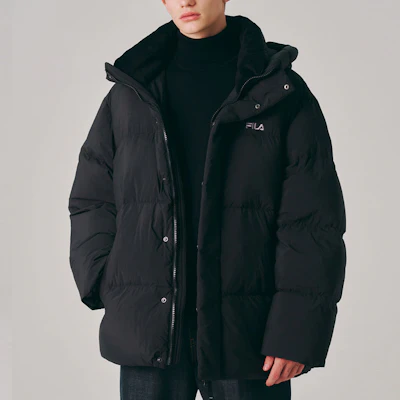 FILA Hoodie Jaket Unisex Hitam Logo Bordir Ritsleting Solid FS2DJE4107X-BLK Cheap FILA Hoodie Jaket Unisex Hitam Logo Bordir Ritsleting Solid FS2DJE4107X-BLK