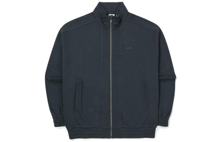 FILA Solid Logo Patch High Neck Jacket Unisex Blue FS2FTE3104X-CGY